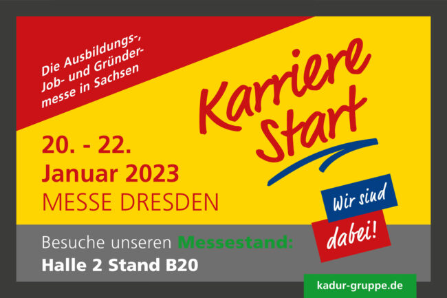 Karriere Start 2023 Messe Kadur Gruppe